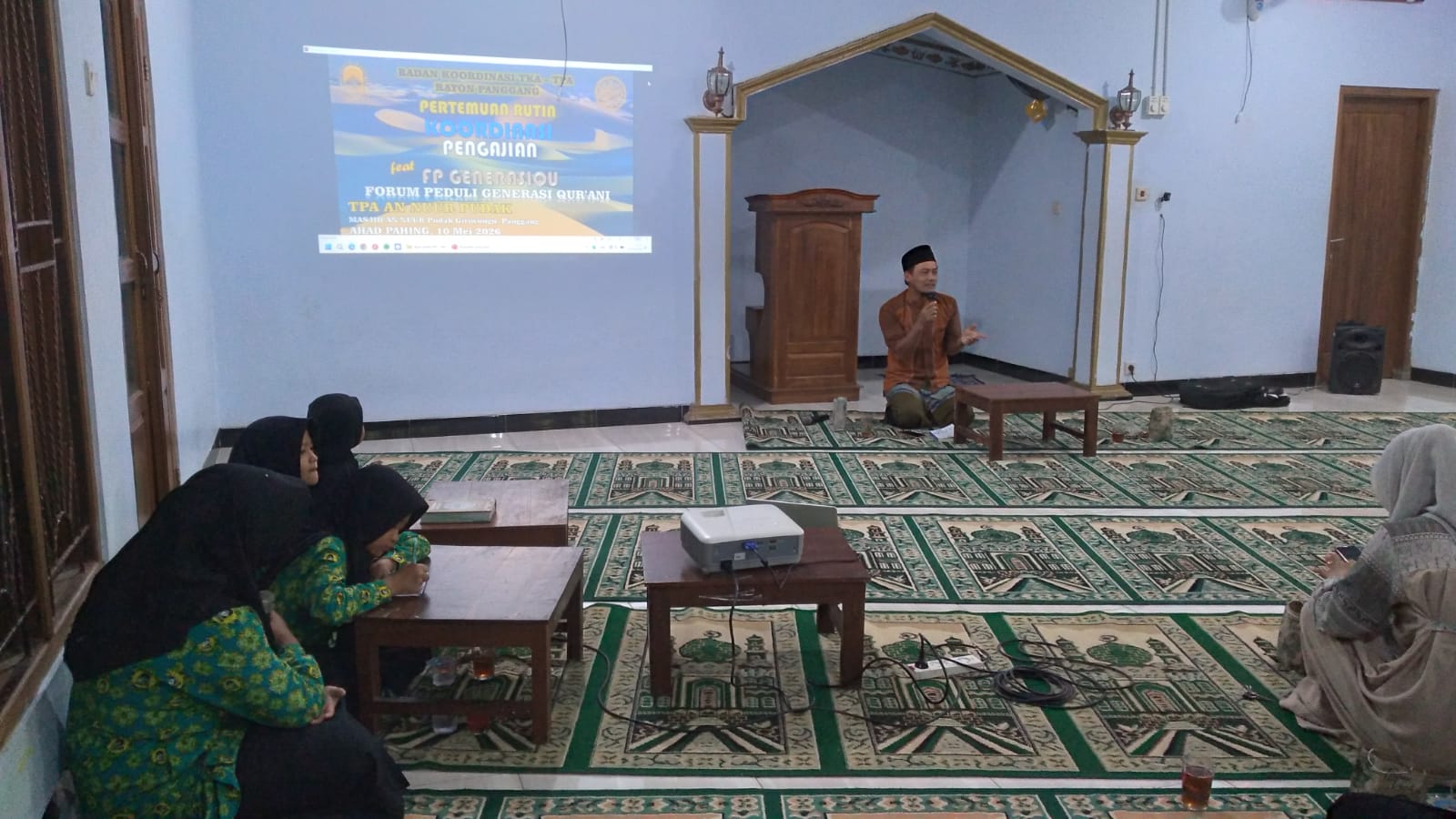 Badko Rayon Panggang Gelar Pengajian Rutin, Sekaligus Bentuk Kepengurusan Baru